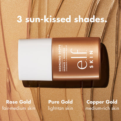 elf SKIN Bronzing Drops, Liquid Bronzer    