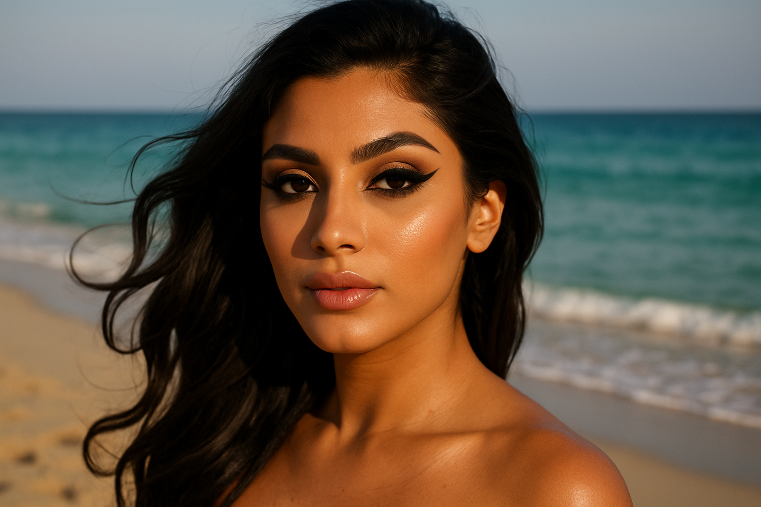 good but i want a beach and sea background 