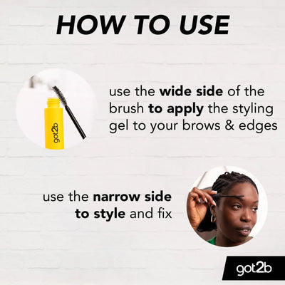 got2b Glued 4 Brows & Edges 2in1 Gel 16ml    