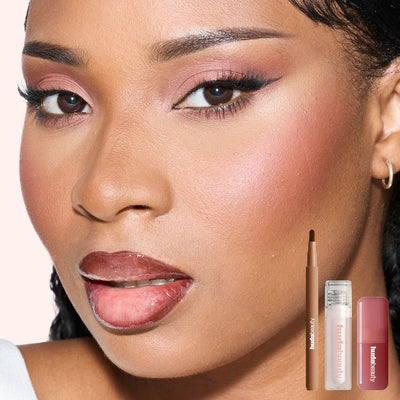 Huda Beauty Lip & Cheek Blushed Nudes Kit    