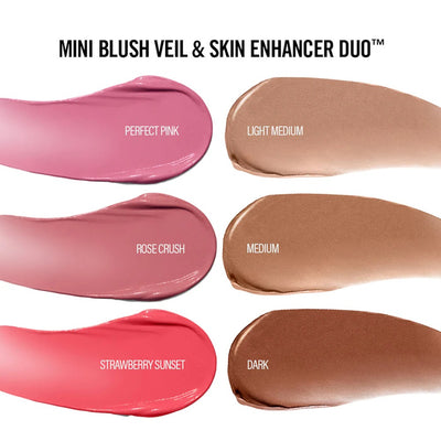 Makeup By Mario Mini Blush Veil & Skin Enhancer Duo    