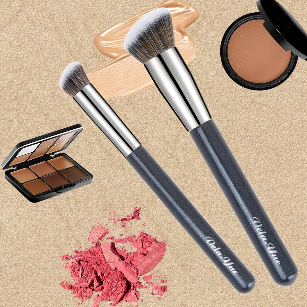 Vela.Yue Brush Set Foundation & Concealer