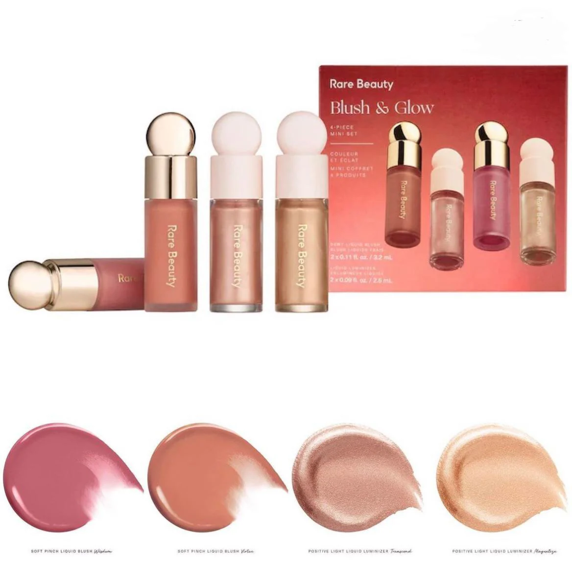 Rare Beauty - Blush & Glow 4-Piece Set