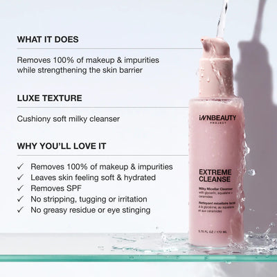 Innbeauty Project Extreme Cleanse Milky Micellar Cleanser 170ml    