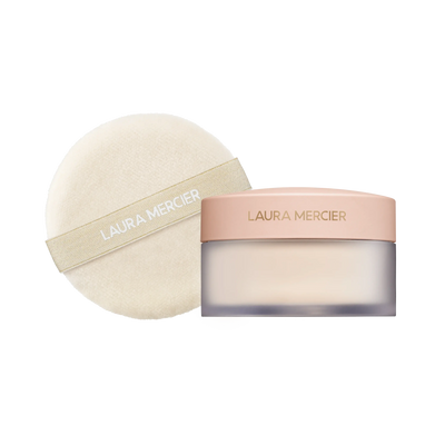 laura Mercier Divinely Flawless Translucent Loose Setting Powder & Puff    