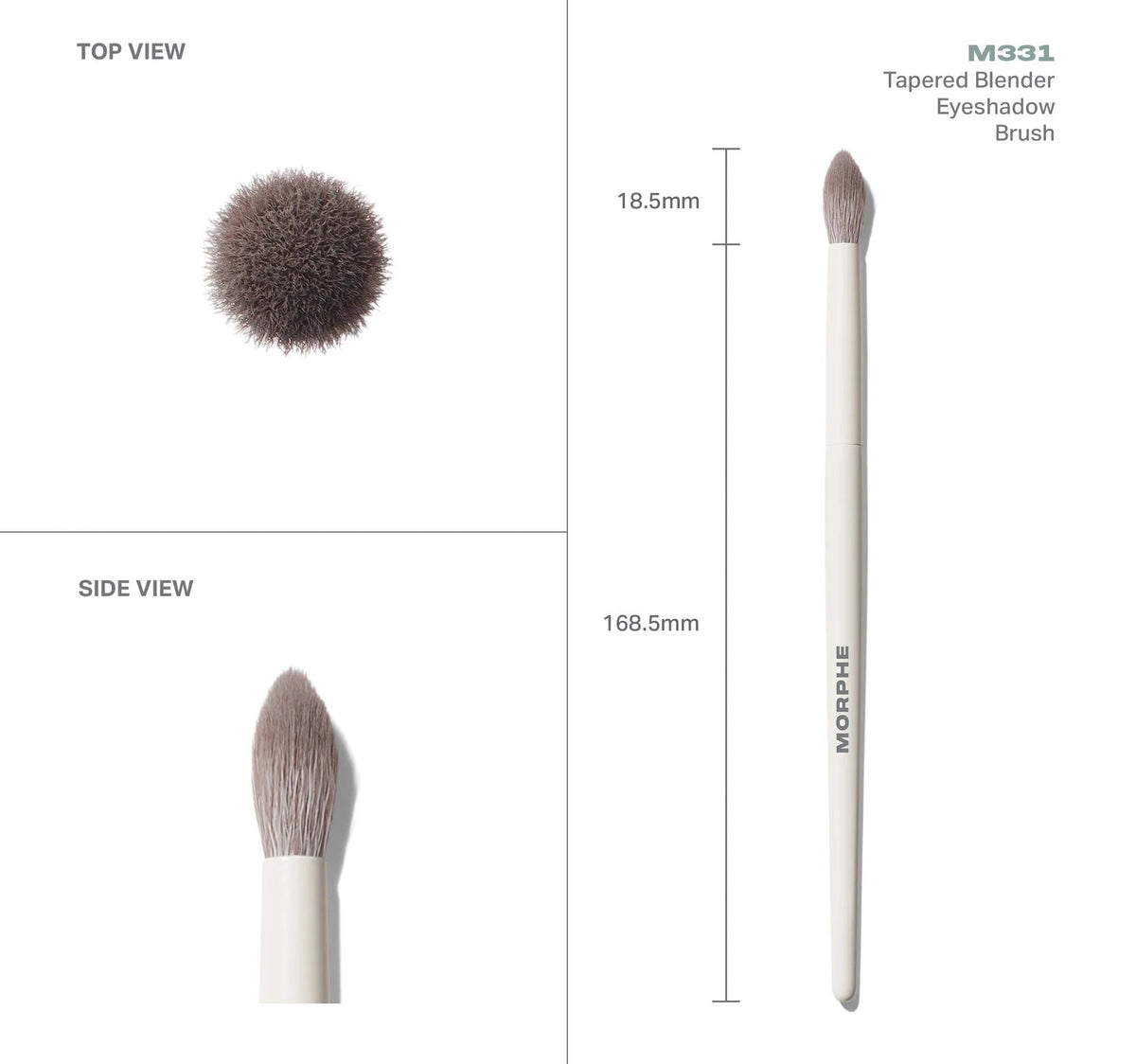 Morphe M331 Tapered Blender Eyeshadow Brush    