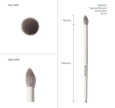 Morphe M331 Tapered Blender Eyeshadow Brush    