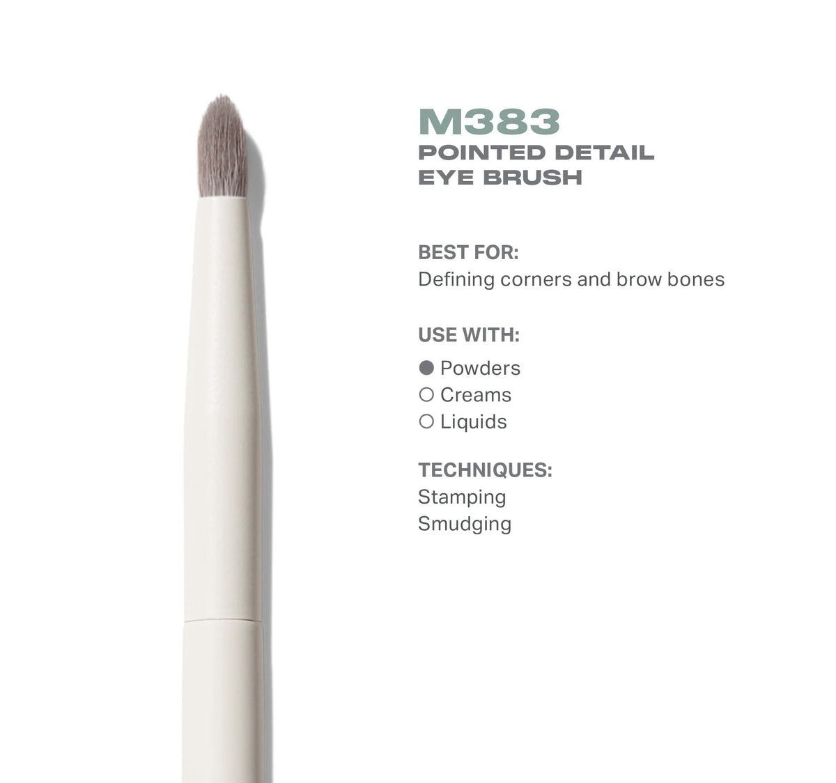 Morphe M383 Pointed Detail Eye Brush    