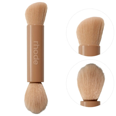rhode Pocket Brush Double-Ended Makeup Brush    