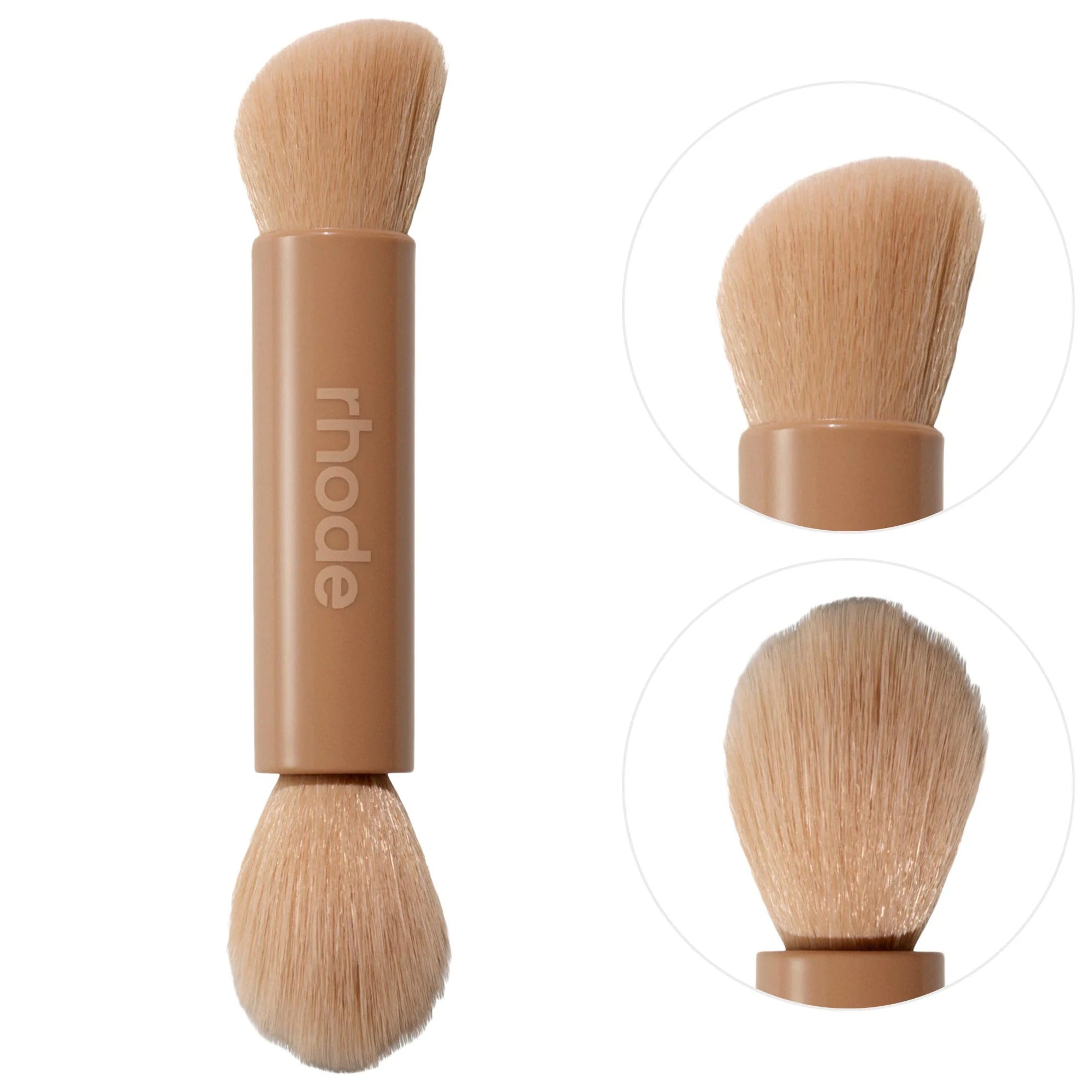 rhode Pocket Brush Double-Ended Makeup Brush    