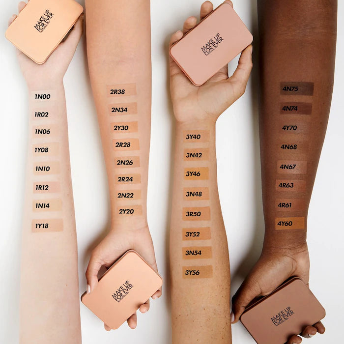 Makeup For Ever  HD Skin Matte Velvet Blurring Foundation & Setting Powder