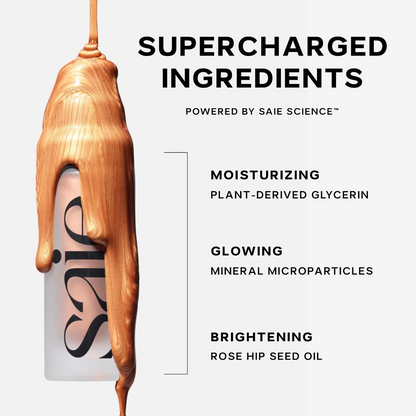 Saie Mini Glowy Super Gel Lightweight Dewy Multipurpose Illuminator (15mL)