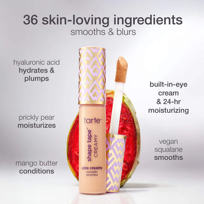 tarte  shape tape hydrating full coverage ultra creamy concealer    